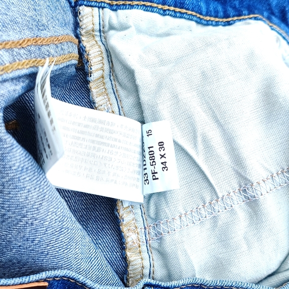 Hollister epic flex slim straight jeans made in Mexico - Picture 13 of 17